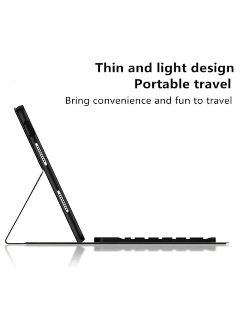 Funda For Huawei Matepad 11.5S 2024 Case Keyboard Cover with Pencil Holder and Built-in Stand Shockproof Protective Matte Finish Slim Fit Smart Cover purple - Image 2