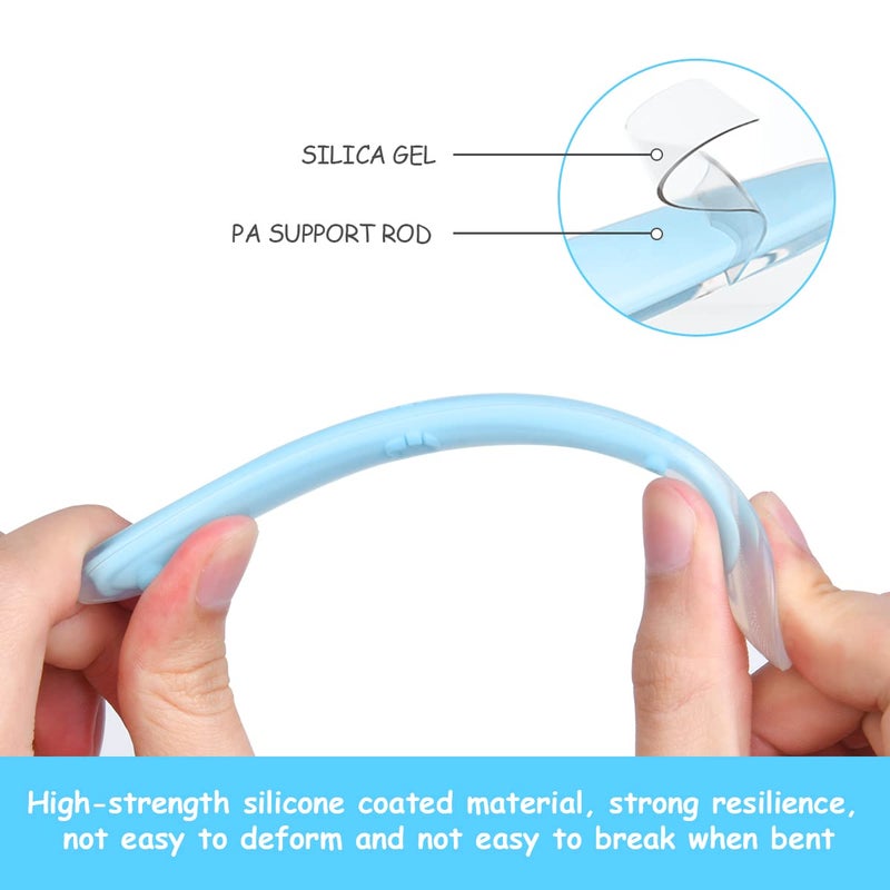 Vicloon Baby Silicone Spoons  5 Pcs Baby Training Feeding Spoons For First Stage 4 Months Toddlers Infants  Baby Utensils Feeding Supplies  Soft Tip Bpa Free Gum-Friendly Dishwasher Boil-Proof - Image 4