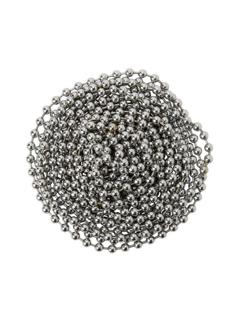 ACE Diall Chrome-Plated Brass Bead Chain 3.2mm x 2.5m 