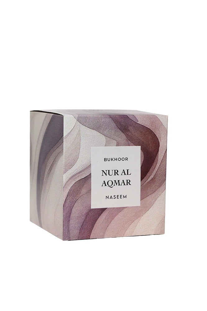 Naseem BUKHOOR NUR AL AQMAR – Arabic Oud Incense 40g – Oriental Blend with Teakwood, Lily, Saffron, Amber & Agarwood – Long-Lasting Home Fragrance Bakhoor - Image 4