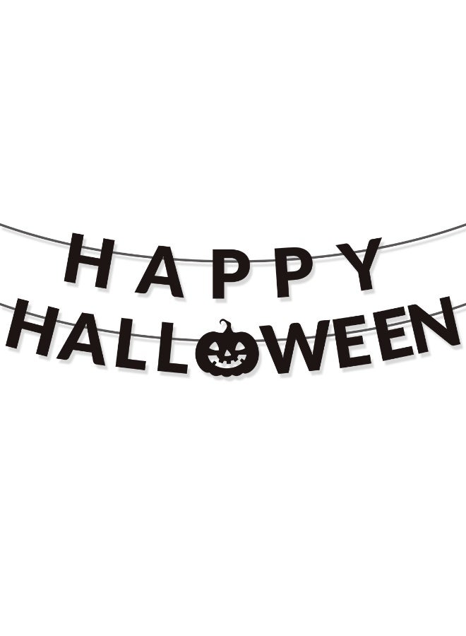NIBEMINENT Halloween Party Decorations - Wholesale Happy Halloween Pumpkin Ghost Banner