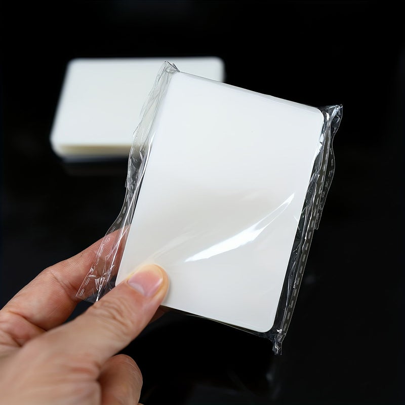 100 Pack Hot Laminating Pouches 4x2.5in Transparent Protective Film Seal - Image 2