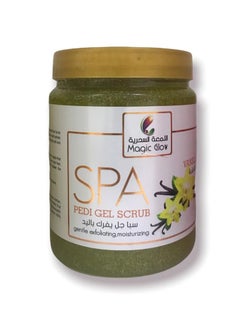 Magic Glow Spa Pedi Gel Vanilla Scrub 1kg  - Image 1