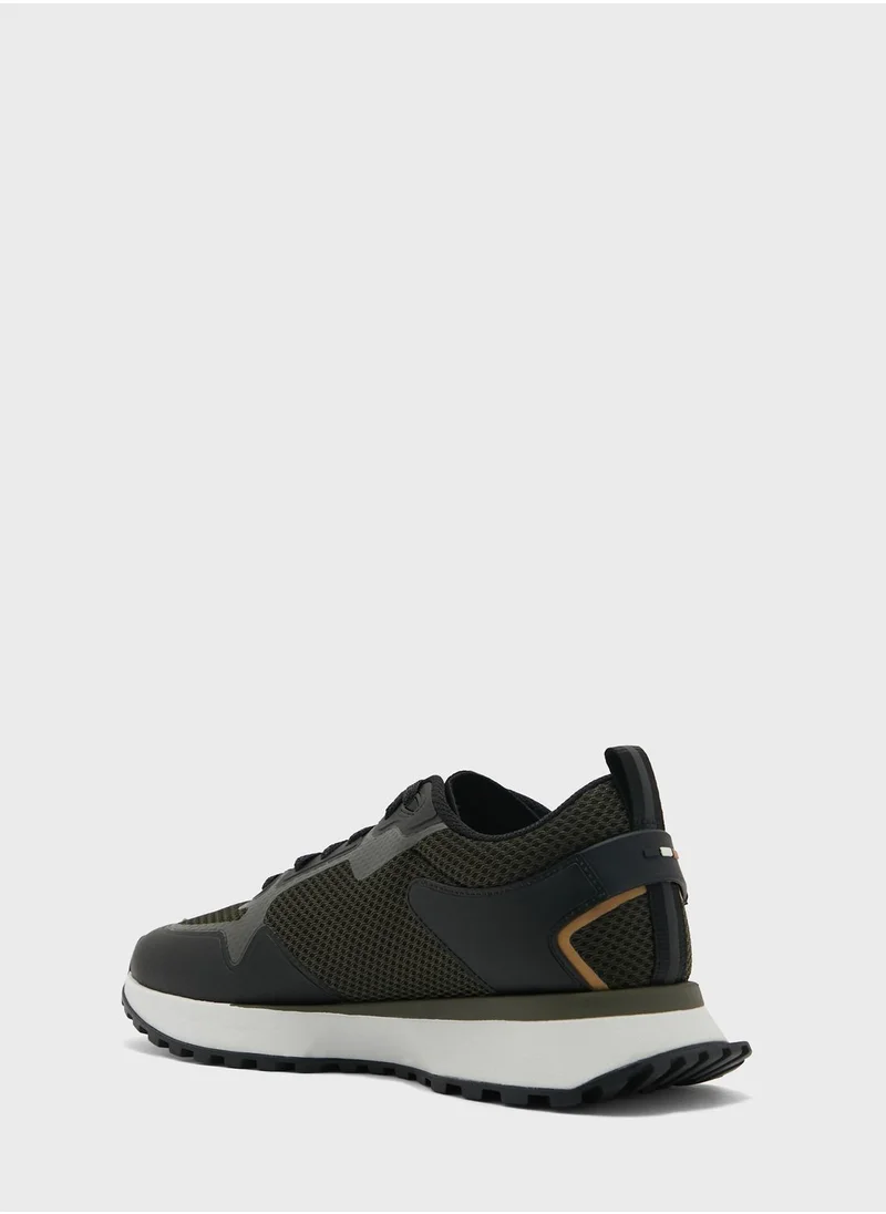 BOSS Lace Up Low Top Sneakers