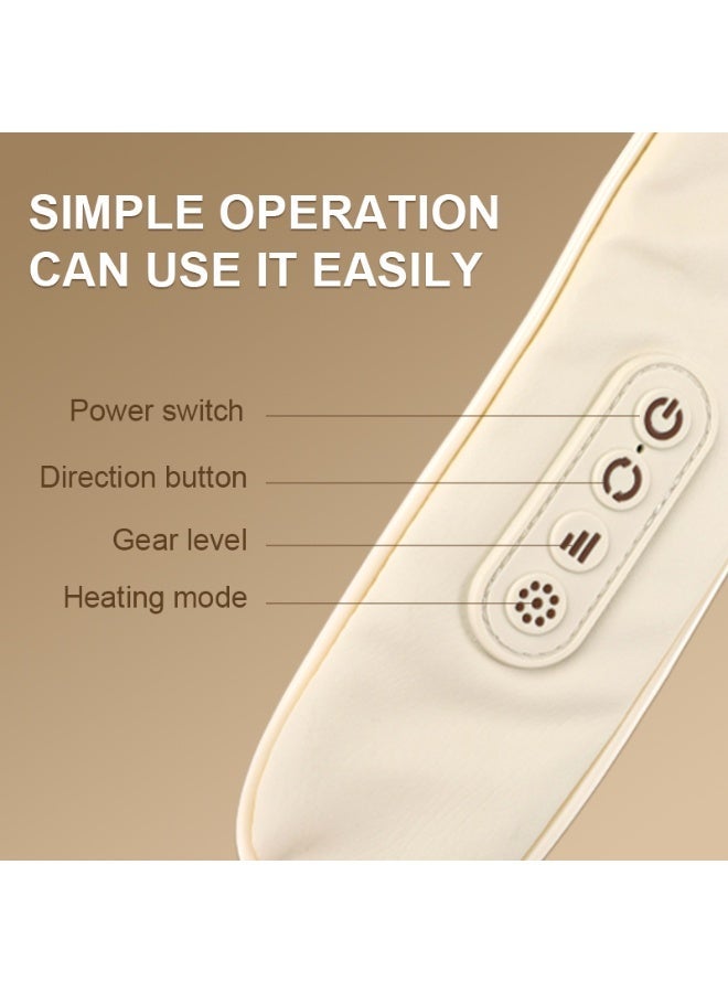 Shoulder Massager with Heat, Neck Cordless Deep Tissue 4D Expert Kneading Massager, Shiatsu Neck and Shoulder Massage Pillow for Neck, Traps, Back and Leg Pain Relief, Gifts for Men Women Mom Dad - Image 3