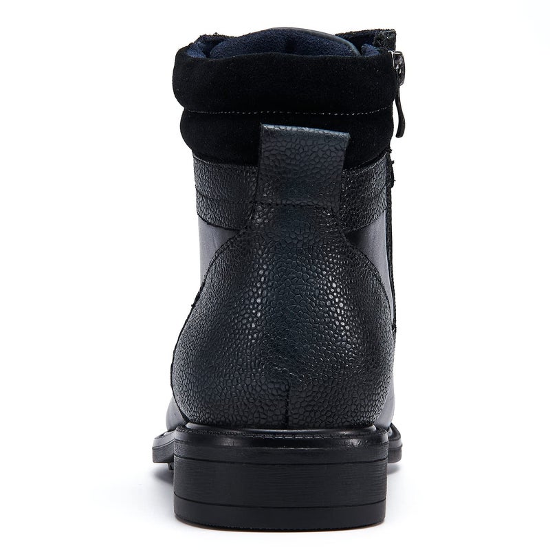 Arkbird Mens Chelsea Boots, Stylish and Comfort Leather Chukka Ankle Boots with Zipper Black 11 - Image 5