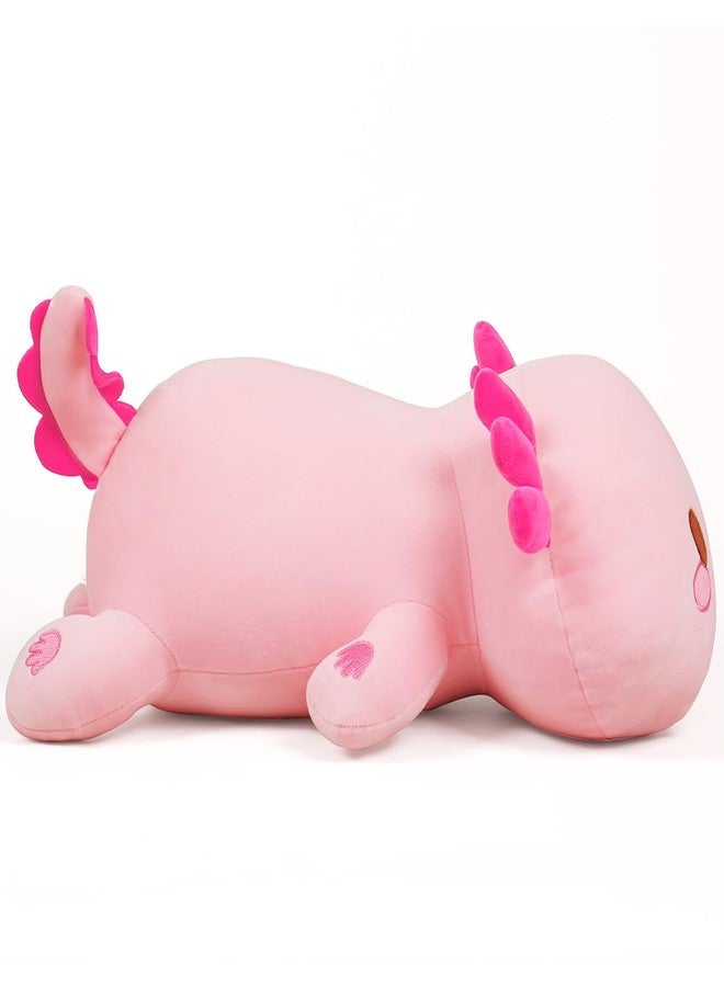 MIAOHAHA Plush Axolotl Toy 20in Plush Pillow Axolotl Stuffed Animal Toy Cute Plushies Kids Plush Toy Pillow(Pink,50cm/19.6in) - Image 3