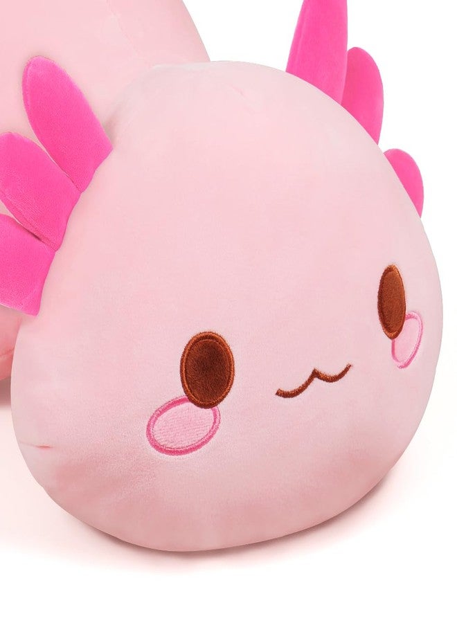 MIAOHAHA Plush Axolotl Toy 20in Plush Pillow Axolotl Stuffed Animal Toy Cute Plushies Kids Plush Toy Pillow(Pink,50cm/19.6in) - Image 4