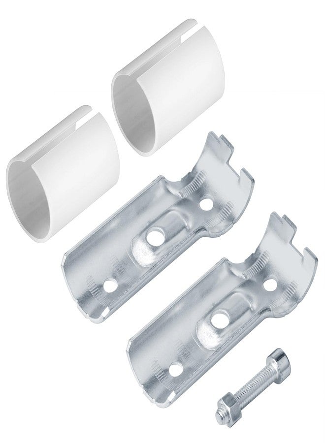 eoere 20 Sets T Pipe Connector Tee Clamp Fittings, Fits 1/2" EMT Conduit with PE Adapter Shims - Image 4