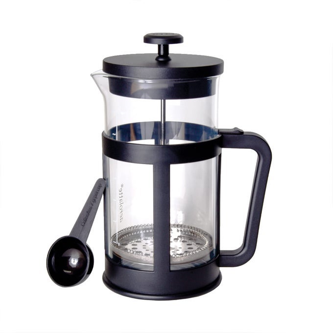 ESSENTIALS FRENCH PRESS COFFEE MAKER BREWS 5 SERVINGS 34OUNCE