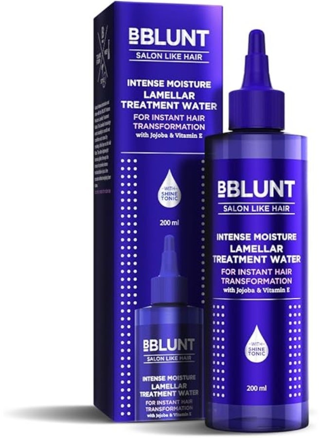 BBLUNT INTENSE MOISTURE LAMELLAR TREATMENT WATER 200 ML - Image 1