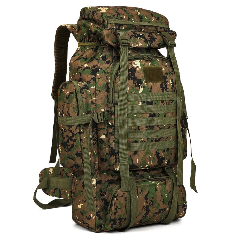W WINTMING Hiking Backpack for Men 70L/100L Camping Backpack Military Rucksack Molle 3 Days Assault Pack for Climbing - Image 1