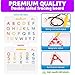 Povitrulya Magnetic Alphabet Tracing Board double sided letters numbers Magnetic Tracing Board ABC magnets learn to write with magnetic pen STEM toy letters learning handwriting games writing montessori - Image 4