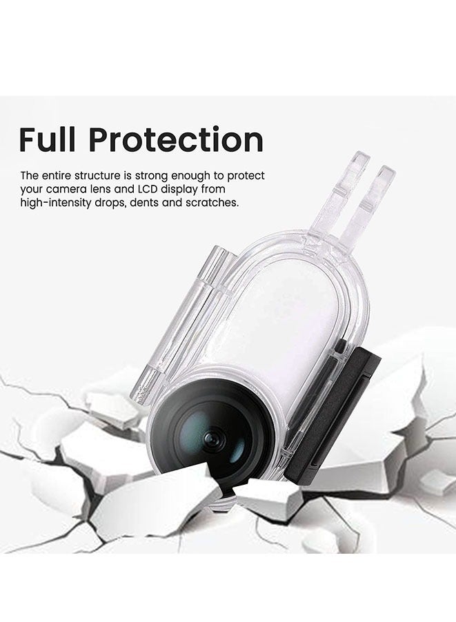 Underwater Dive Case Shell with Bracket compatible with Insta360 GO 2 - Image 3