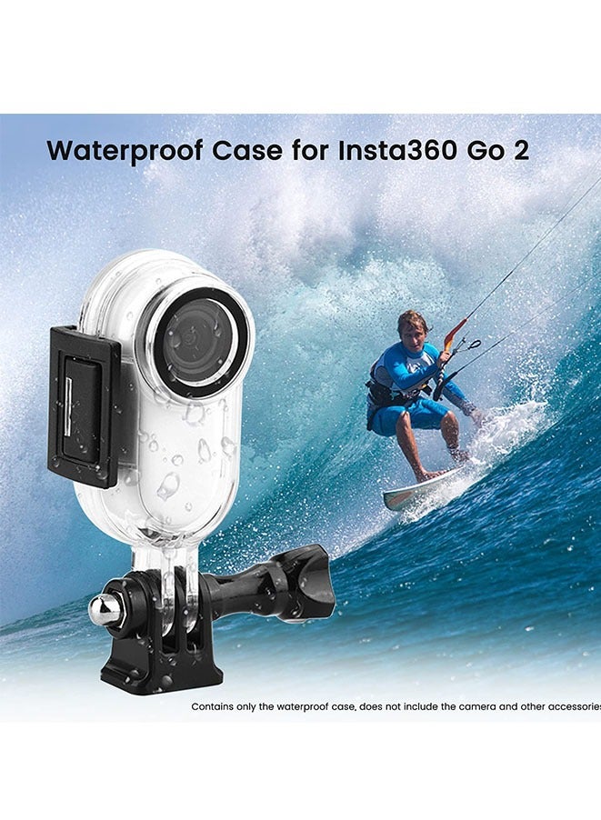 Underwater Dive Case Shell with Bracket compatible with Insta360 GO 2 - Image 2