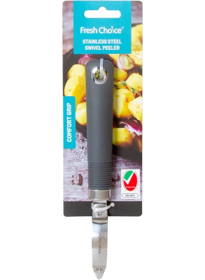 Fresh Choice Stainless Steel Swivel Peeler - Image 1