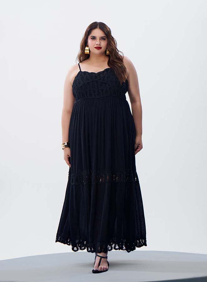 Virgio VIRGIO 100% Viscose Strappy Style Maxi Dress - Image 1