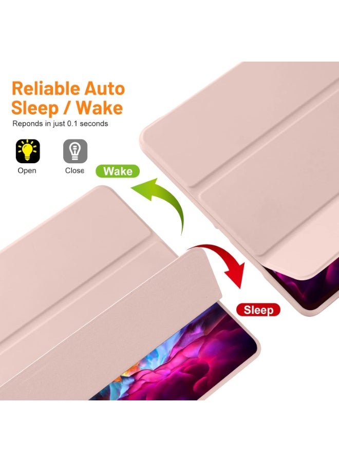 LEDIN Case Compatible with iPad 9 8 7 Generation 10.2 Inch, Model 2021/2020/2019,9th/8th/7th Case with Pen Holder, Trifold Stand Protective Case, Auto Sleep/Wake for iPad 10.6 - Image 2