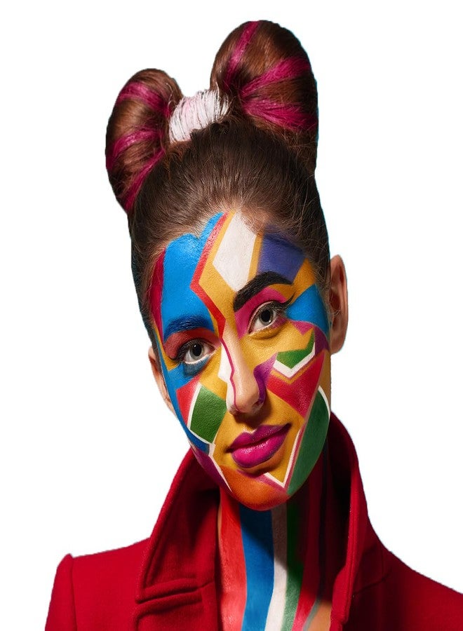 Bowitzki Face and Body Paint 2oz Cream Makeup 60ml Water Based Face Painting Special Effects For Adults Children Kids Halloween Christmas Party Stage Cosplay (Green) - Image 5