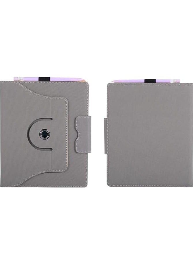 General - Case Compatible with Onyx Boox Tab Mini C 7.8 Inch eReader Horizontal and Vertical Support Fully Wrapped 360 Degree Rotating Leather Case for Boox Tab Mini C - Image 1