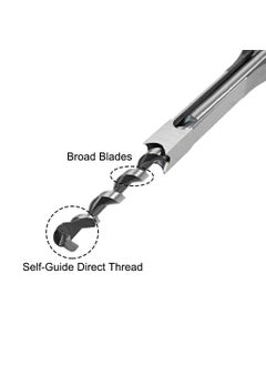 uptodateproducts uptodateproducts 95mm Square Hole Drill Bit 38 HighCarbon Steel Hollow Chisel Mortise Power Tool Kits for Woodworking  - Image 4