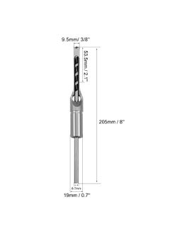 uptodateproducts uptodateproducts 95mm Square Hole Drill Bit 38 HighCarbon Steel Hollow Chisel Mortise Power Tool Kits for Woodworking  - Image 3