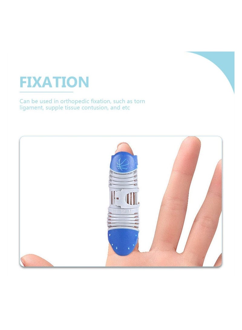سيوسي جبيرة الإصبع، أداة تمليس الإصبع، دعم مثبت الإصبع، قابل للتعديل، لوازم المفاصل المستقيمة، دعامة جبيرة الإصبع لآلام التهاب المفاصل بالأصابع (قطعتان، حجم كبير) - Image 5