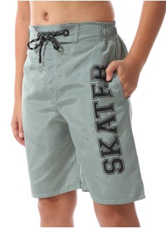 Caesar Printed Boys Swim Short  - Image 3