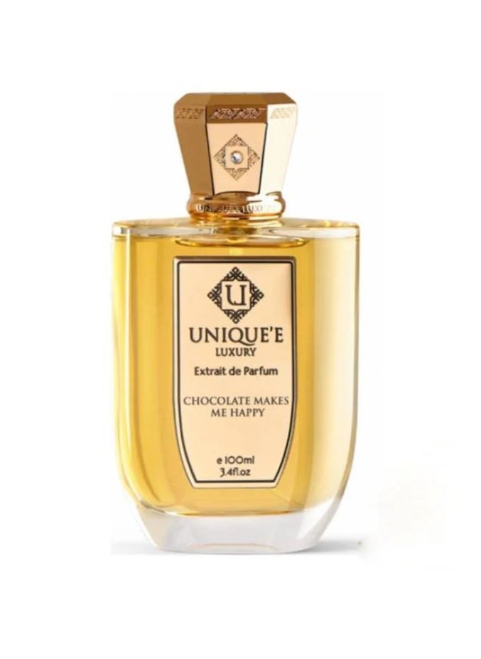 UNIQUE'E LUXURY UNIQUE LUXURY CHOCOLATE MAKES ME HAPPY EXTRAIT DE PARFUM 100ML  - Image 2