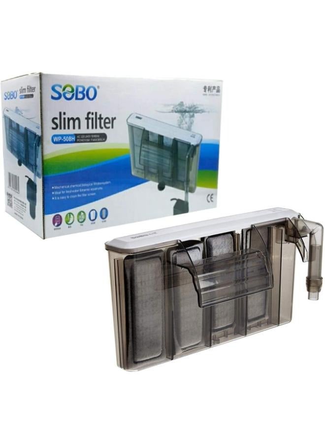 SOBO External Fish Aquarium Hang On Hanging Filter - Image 1