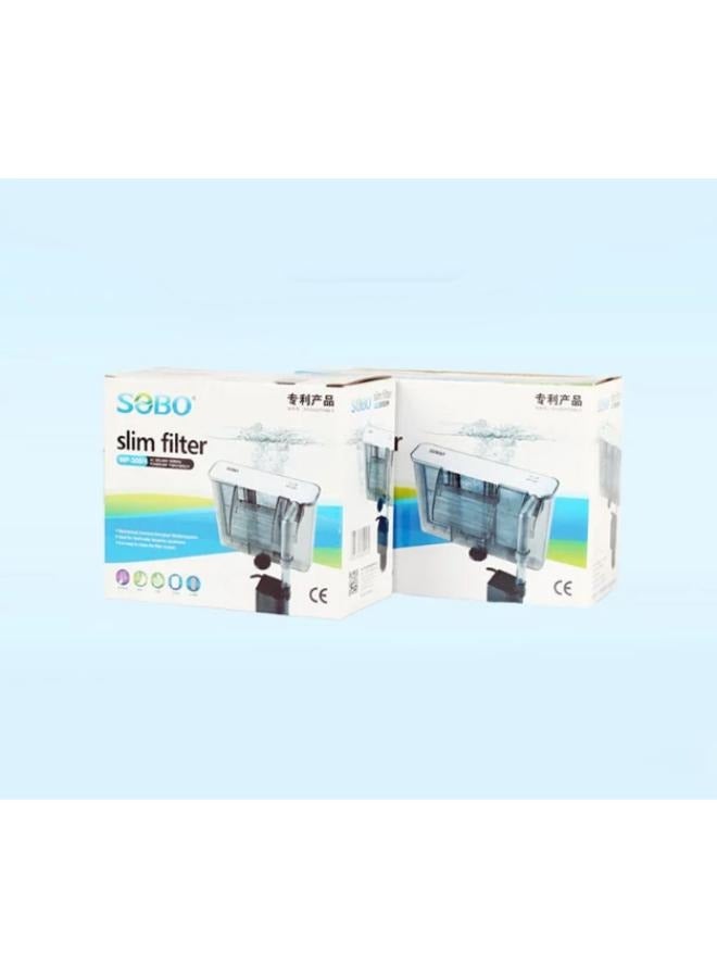 SOBO External Fish Aquarium Hang On Hanging Filter - Image 3