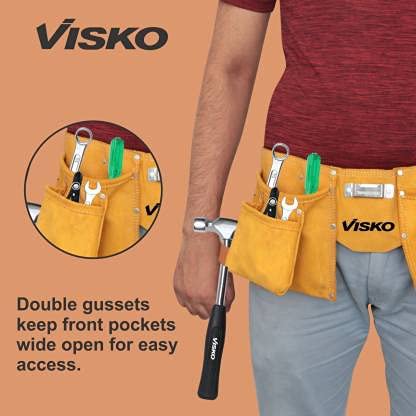 Visko Tools VISKO Leather Tool Bag Number of Pockets 10  - Image 3
