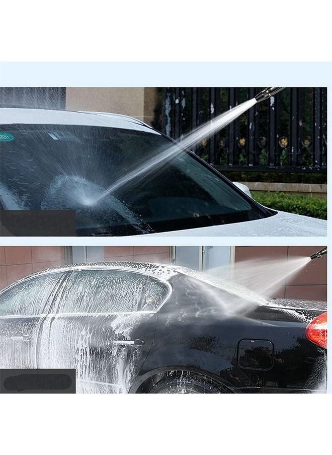 Beauenty - Adjustable High Pressure Garden Hose Spray Gun Ideal for Car Washing Garden Irrigation Pet Bathing Durable Metal Nozzle for Powerful Watering Fitted with Brass Connector - Image 1