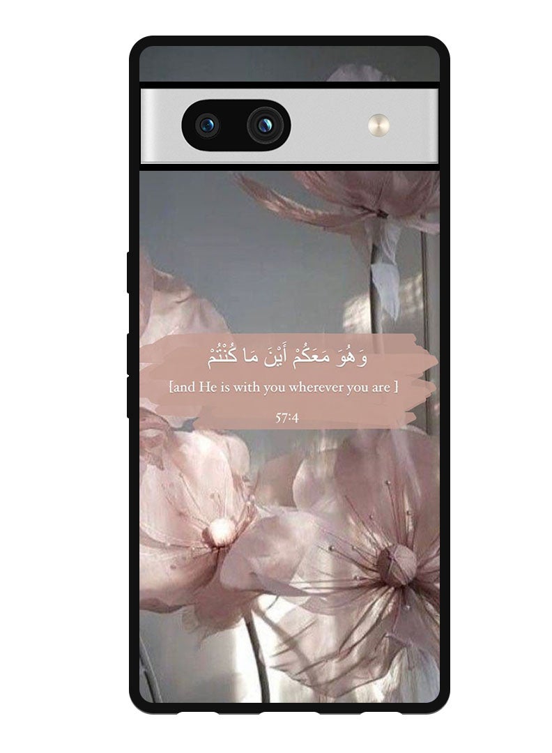 Theodor Protective Case Anti Scratch Shock Proof Bumper Cover For Google Pixel 7a quran 57_4 - Image 1