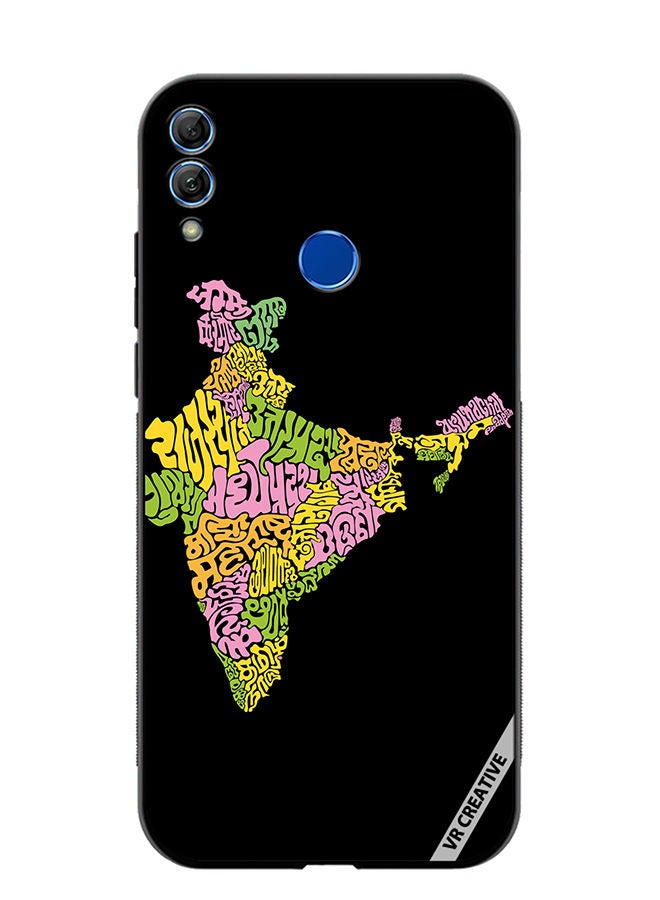 Protective Case Cover For Honor 10 Lite Indian States Name Design Multicolour