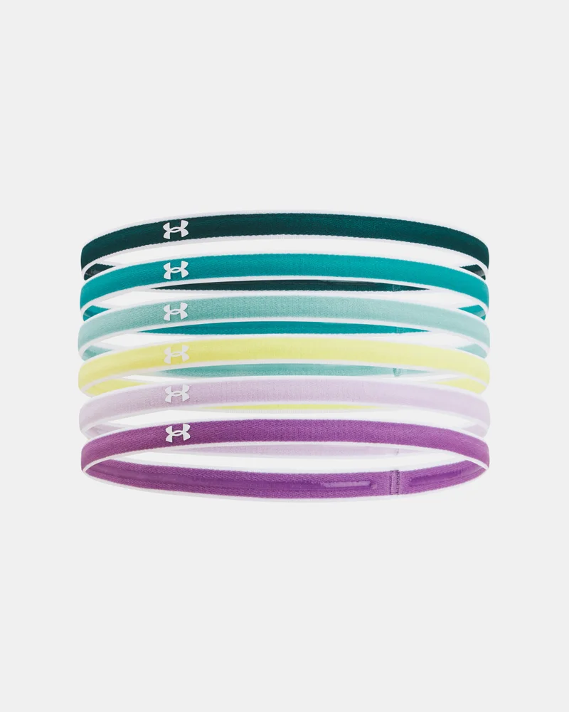 UNDER ARMOUR Women's UA Mini Headbands (6 Pieces)