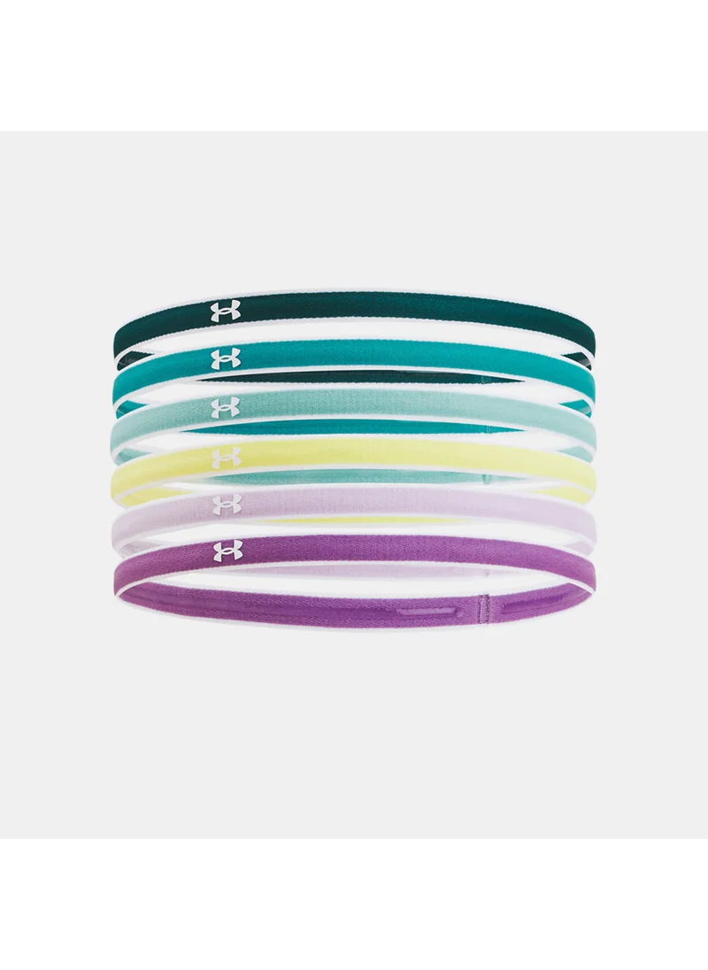 اندر ارمور Women's UA Mini Headbands (6 Pieces)