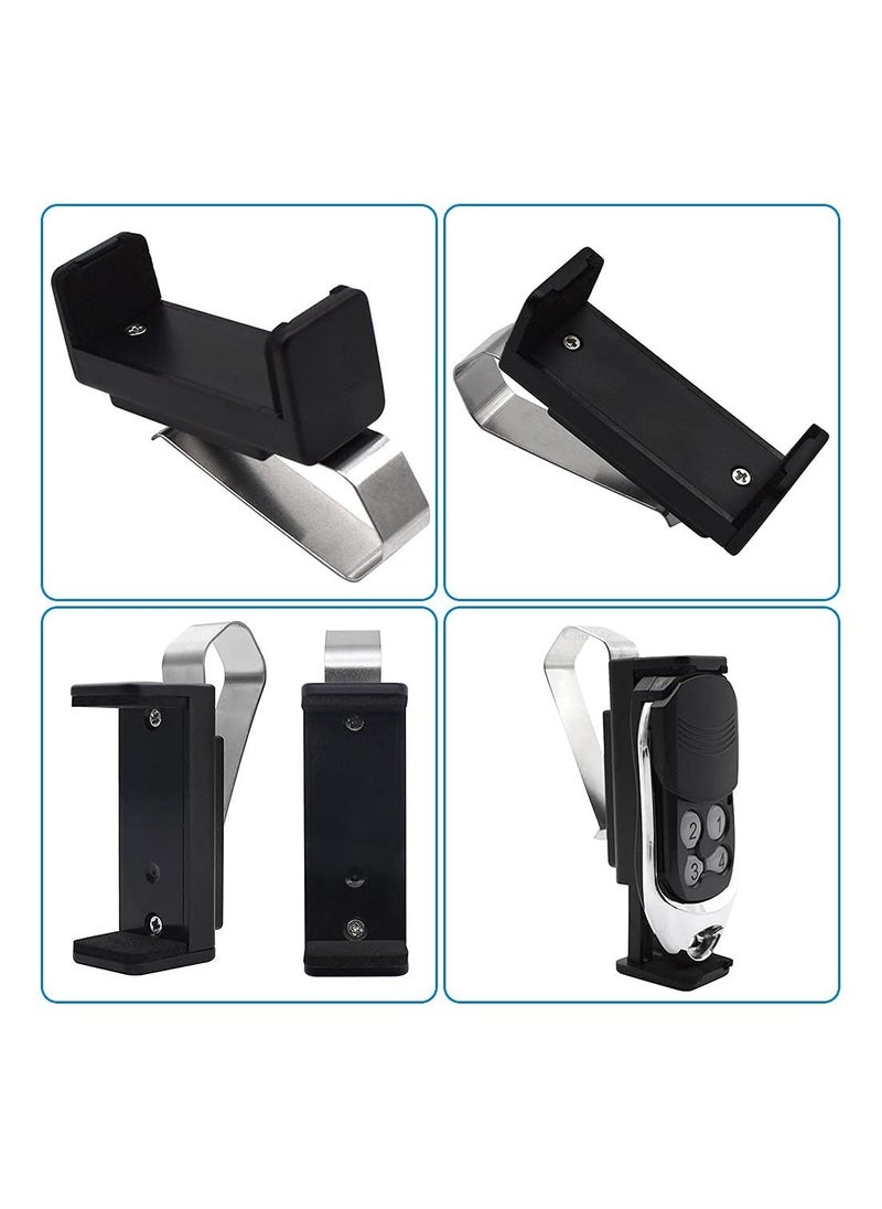 Garage Door Opener Clip, 2 Pcs Adjustable Garage Remote Visor Clip Fit for 1.7-2.6'' Remotes with Protective Soft Sponges  - Image 5
