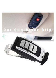 Generic Garage Door Opener Clip, 2 Pcs Adjustable Garage Remote Visor Clip Fit for 1.7-2.6'' Remotes with Protective Soft Sponges  - Image 2