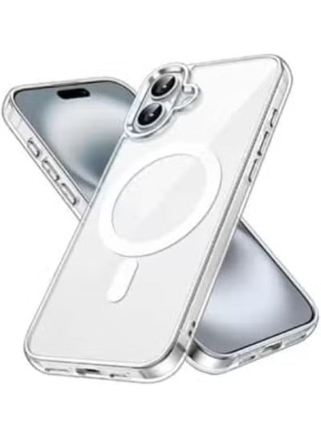 جرين ليون غطاء MagSafe Crystal Clear لهاتف iPhone 17 6.1 مع حماية عسكرية وحماية فائقة من السقوط / حماية فائقة من السقوط / حماية للكاميرا - شفاف - Image 1