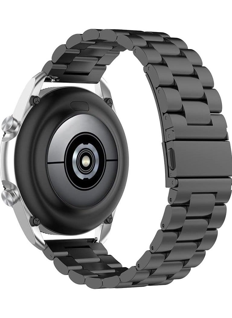 keloray سوار ساعة معدني متوافق مع ساعة Huawei Watch 4 Pro/GT Runner/GT4 46mm/GT3 46mm/GT2 46mm حزام معصم متوافق مع Huawei Watch 3/Watch 3 Pro Bands لسوار Huawei Watch GT2 Pro/GT3 Pro  - Image 2