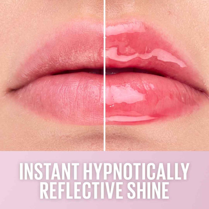 ميبيلين نيويورك Maybelline New York Lifter Gel Oil-in-Gel Lip Gloss 001 Mintini، لمعان زجاجي، تركيبة مرطبة بحمض الهيالورونيك وزيت الباشن فروت - Image 4