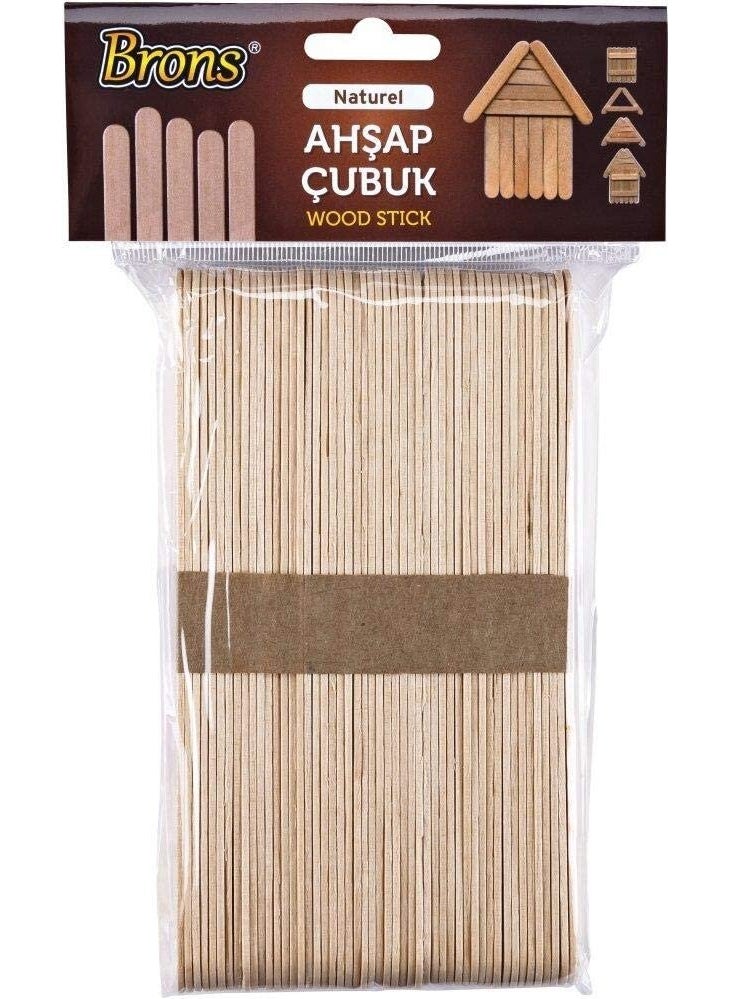 Brons Wooden Stick Natural Narrow BR-900  - Image 1