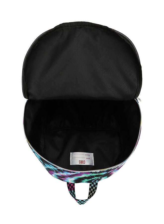 CUBS Tie Dyed Waterproof Kids 28L Backpack with zip closure Ideal for 8-15 years age group, Compatible with 15" Laptop - Image 4