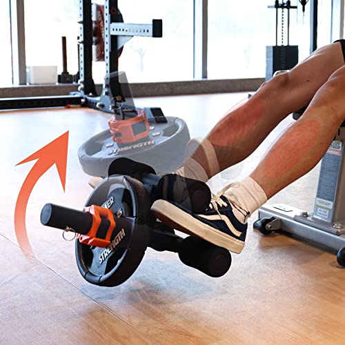 Fitarc Tib Bar, Tibialis Trainer, Tibia Dorsi Calf Raise Machine, Knees Over Toes Equipment for Strengthening Calves/Shins/Ankles, Black, Fits 1" Olympic Weight Plates - Image 5