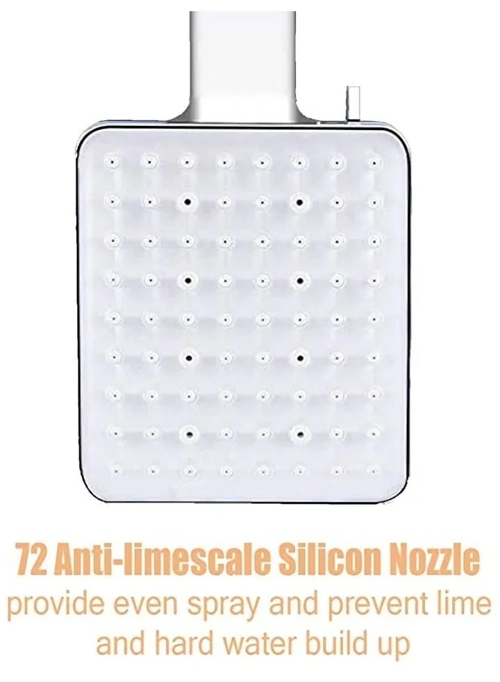 A high-pressure shower nozzle with a 1.5 meter channel and 6 spraying modes.  - Image 5