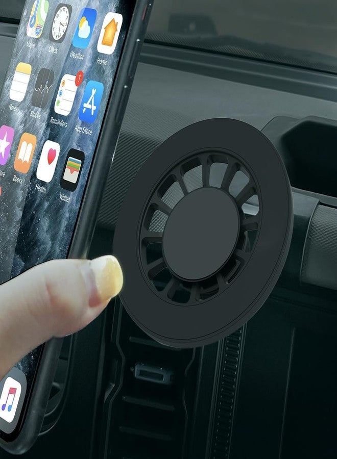 BEERTE Fits MagSafe Car Mount Fit for Ford Bronco 2021-2025 Magnetic Car Phone Holder Strong Magnets Phone Mount Fit for iPhone 16 15 14 13 12 Series MagSafe Case All Phones (Not Fit Bronco Sport) - Image 1