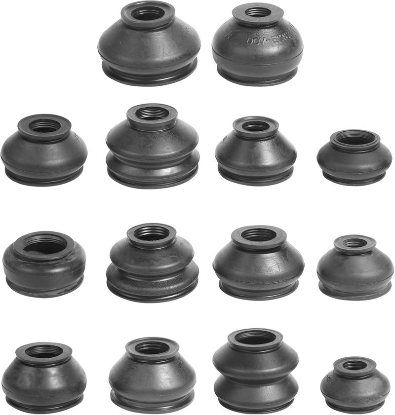 VARGTR Tie Rod Boot Set - 14 Pcs Rubber Dust Covers - Image 1