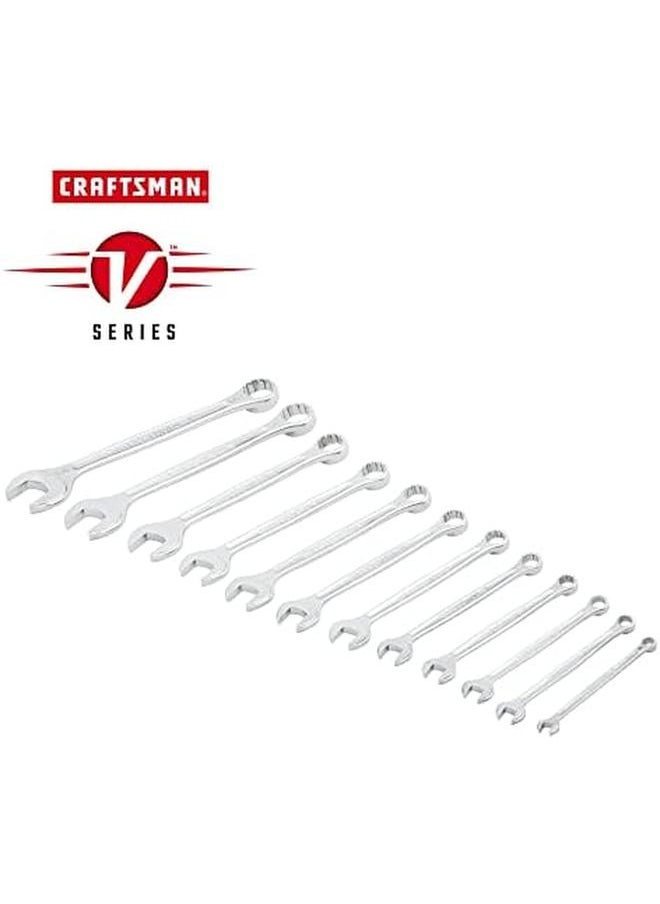 CRAFTSMAN - V Series Combination Wrench Set Sae 12 Piece Cmmt87300V - Image 1