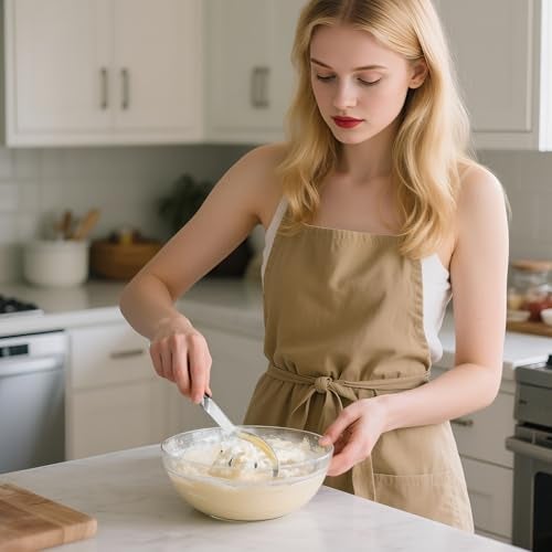 GLNWUE Seamless Danish Dough Whisk Stainless Steel Bread Sourdough Whisks for Cooking, Whisking, Pizza, Pastry, Cake Batter, Biscuits,Dishwasher Safe Dutch Whisk 10" - Image 3